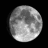 Waxing Gibbous, Moon age: 10 days, 17 hours, 15 minutes, 88%