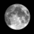 Full Moon, Moon age: 13 days, 17 hours, 7 minutes, 100%