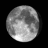 Waning Gibbous, Moon age: 17 days, 12 hours, 40 minutes, 87%