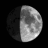 Waxing Gibbous, Moon age: 8 days, 8 hours, 35 minutes, 65%