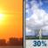 Saturday: Partly Sunny then Chance Showers And Thunderstorms
