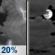 Wednesday Night: Slight Chance Showers And Thunderstorms then Mostly Cloudy