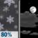 Tonight: Chance Light Snow then Partly Cloudy