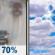 Friday: Light Rain Likely then Partly Sunny