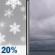 Saturday: Slight Chance Light Snow then Cloudy