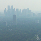 Smoke, Few clouds